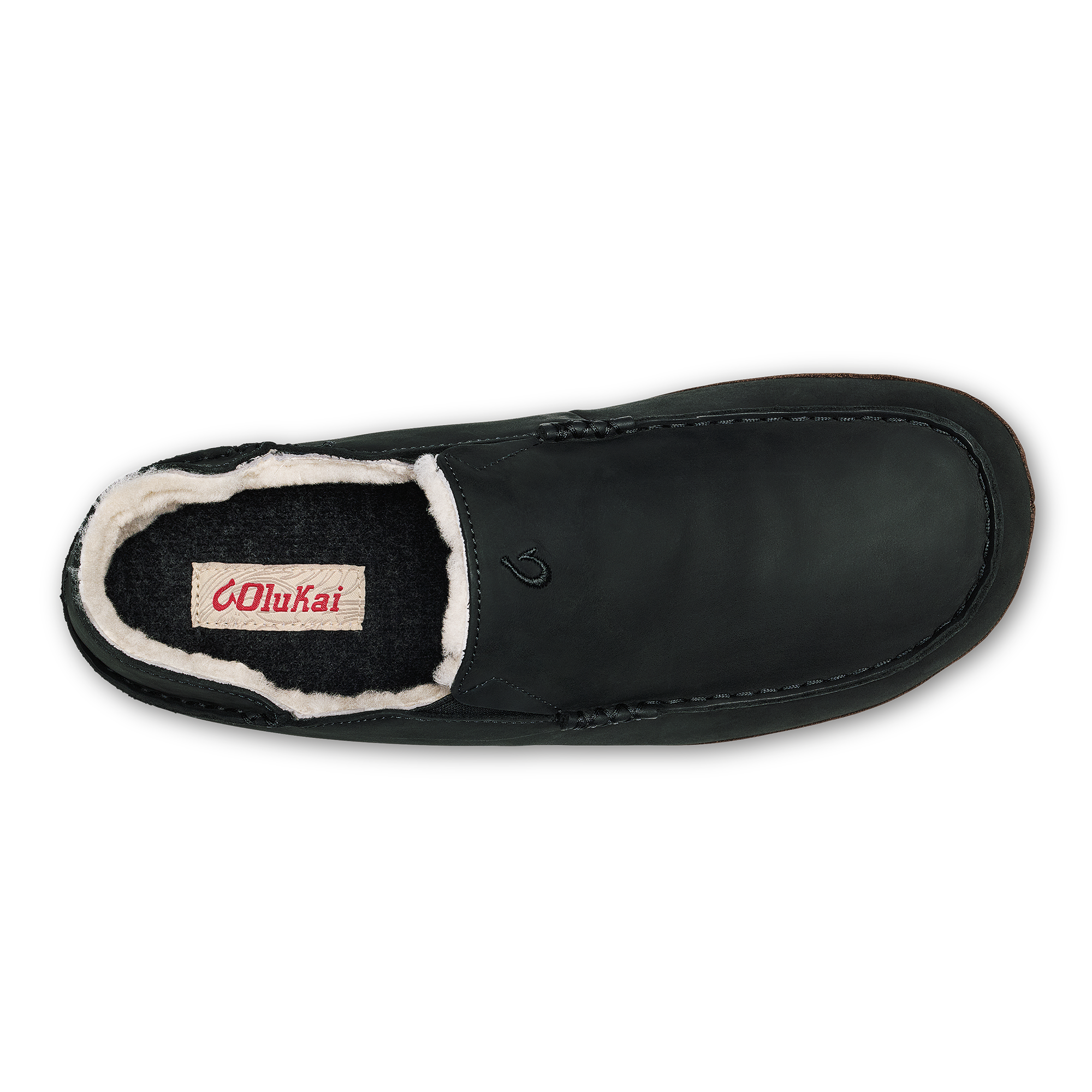 Moloā Slipper  -  Black / Dk Java