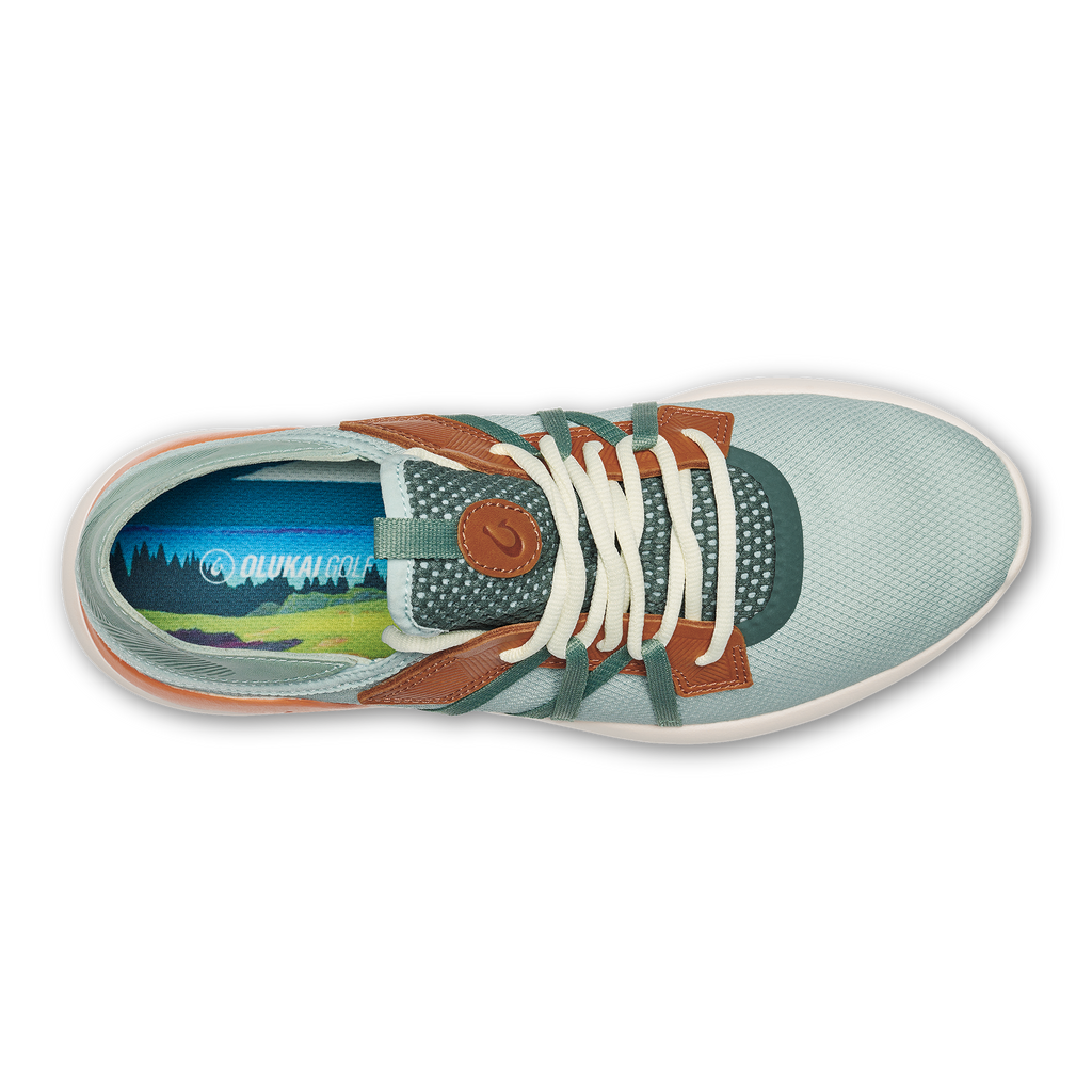 Manele - Pale Moss / Molten Orange