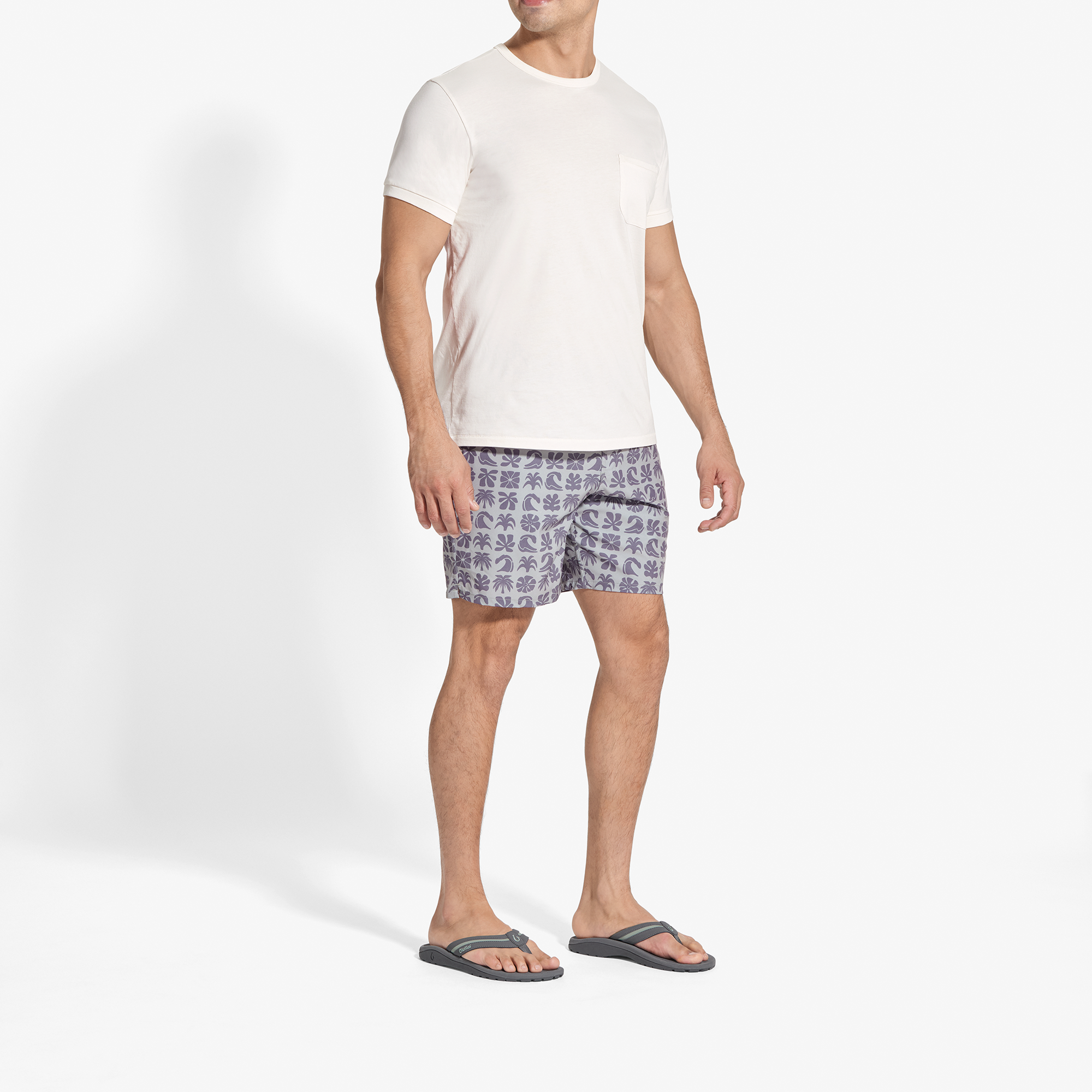 'Ohana Pālua -  Tradewind Grey / Seagreen