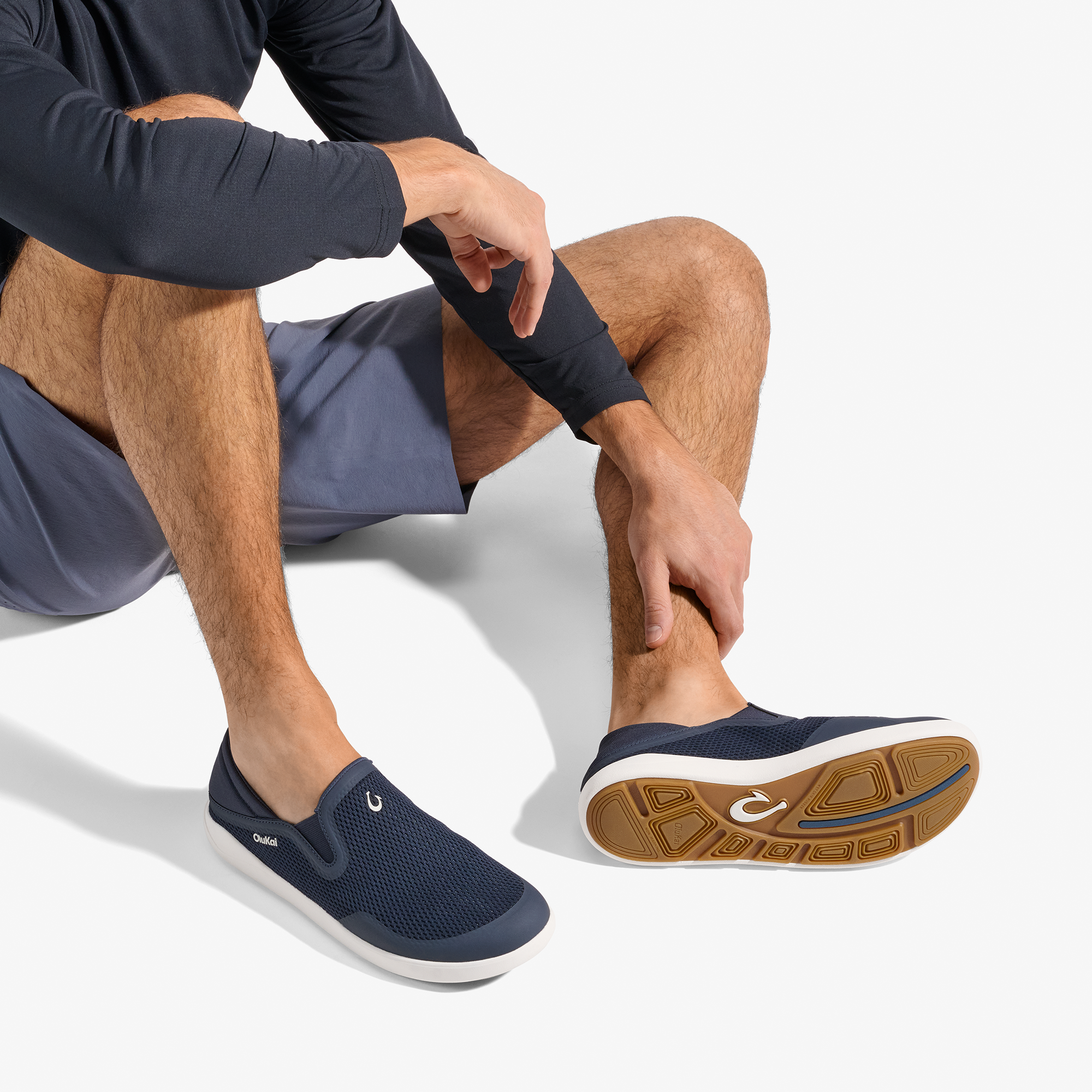Moku Slip-on  -  Trench Blue / Trench Blue