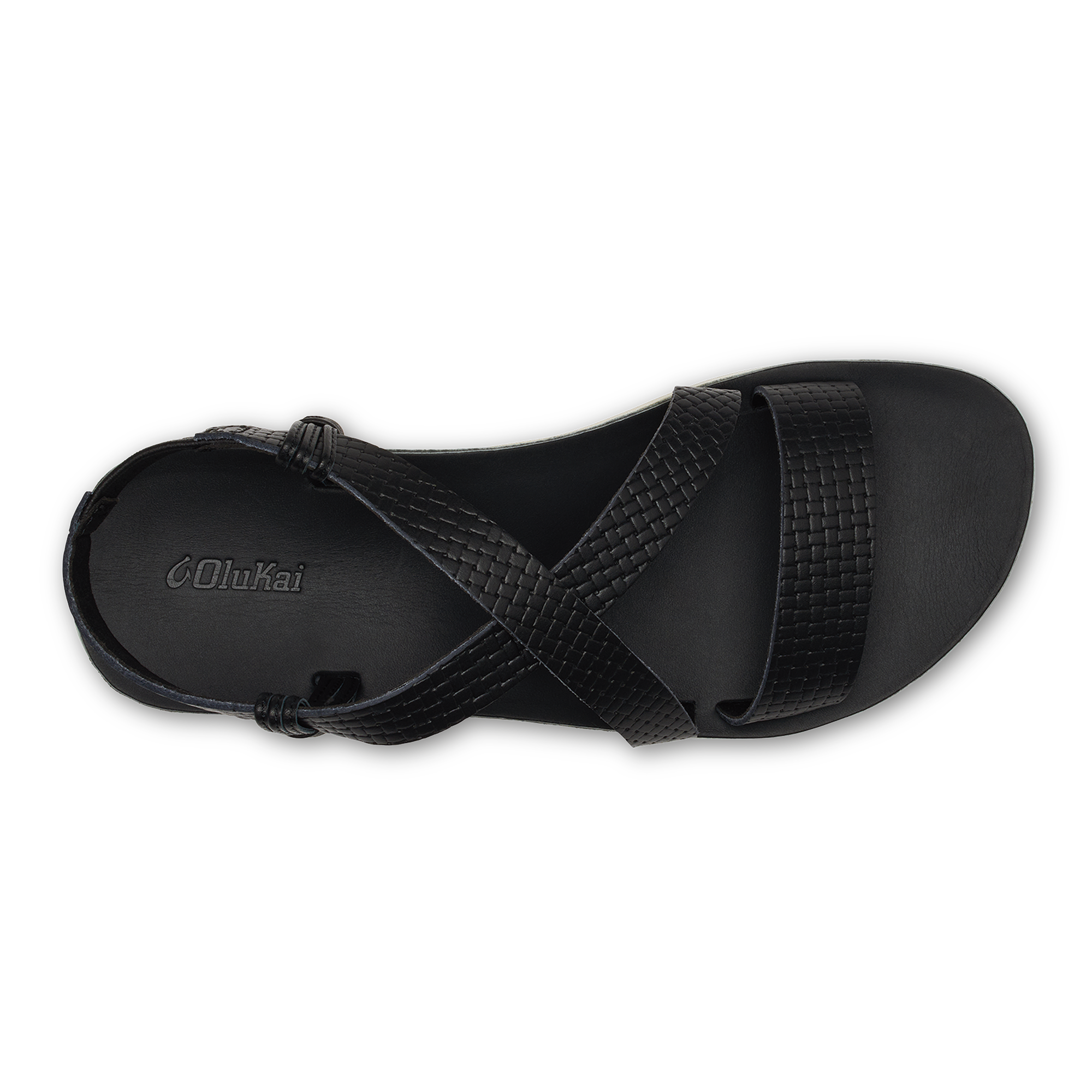 ‘Ōnohi Strappy - Black / White Sand