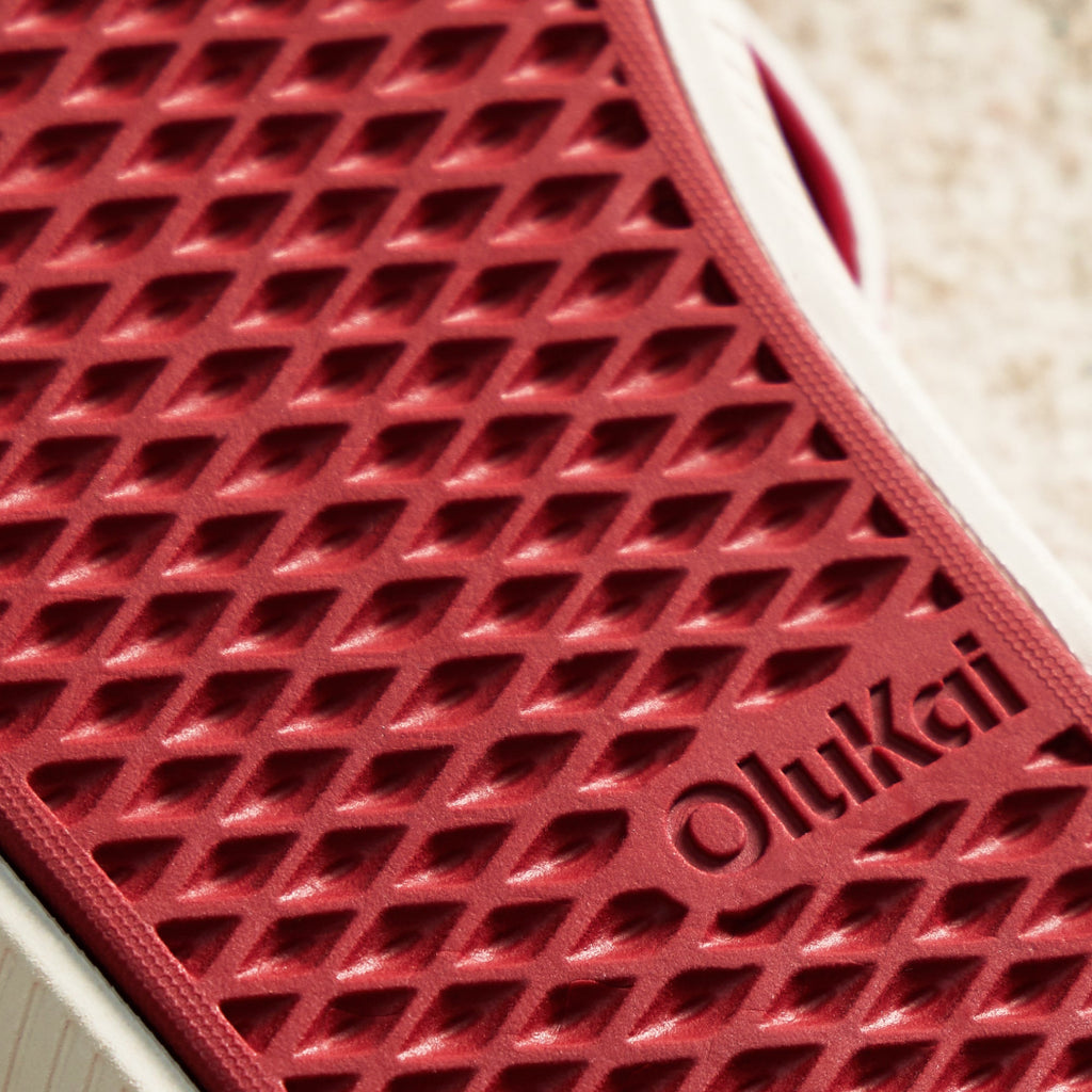 Ulele  -  Off White / Deep Red