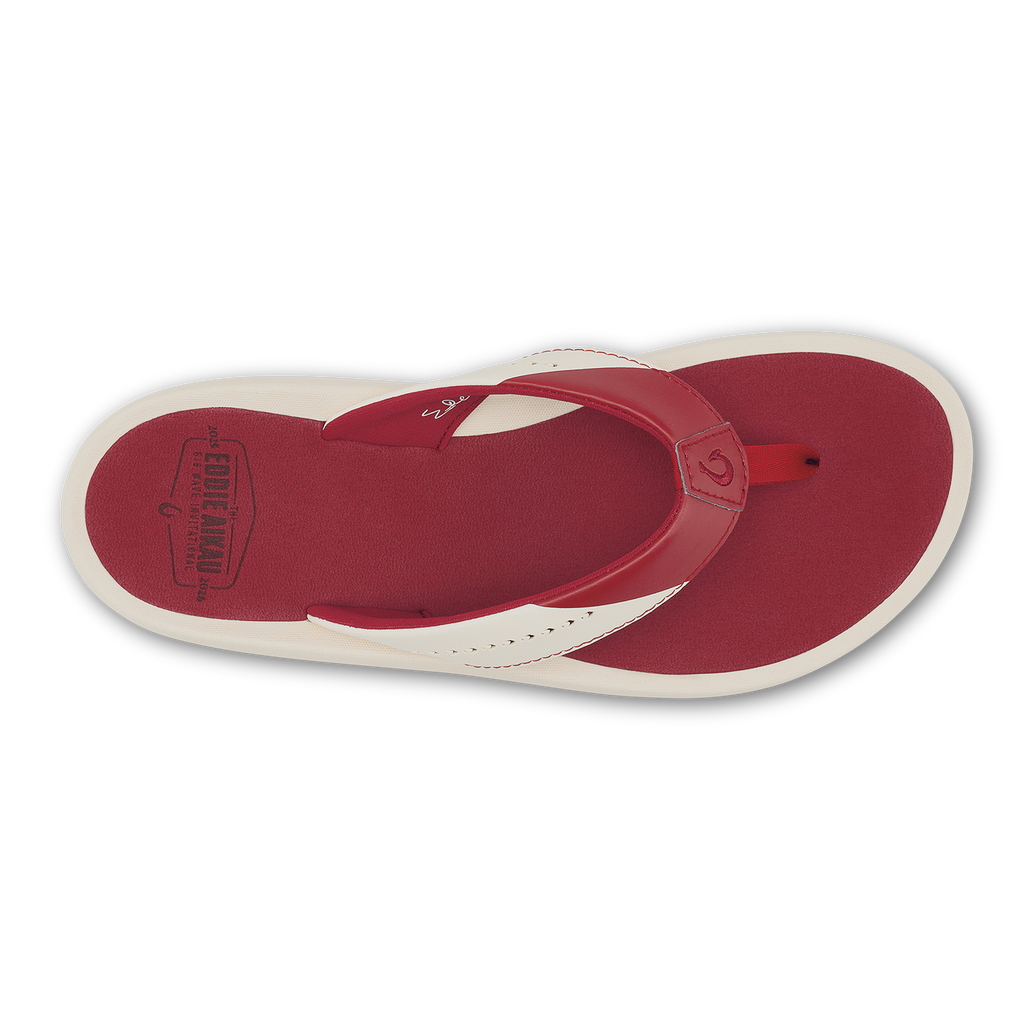 Ulele  -  Off White / Deep Red